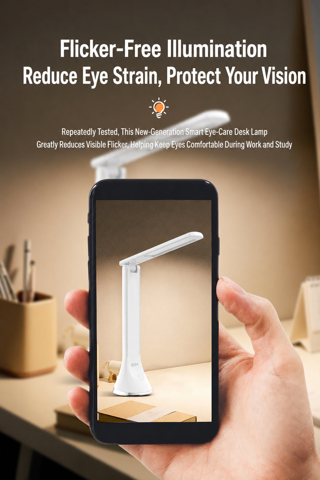 Foldable USB-C LED Desk Lamp