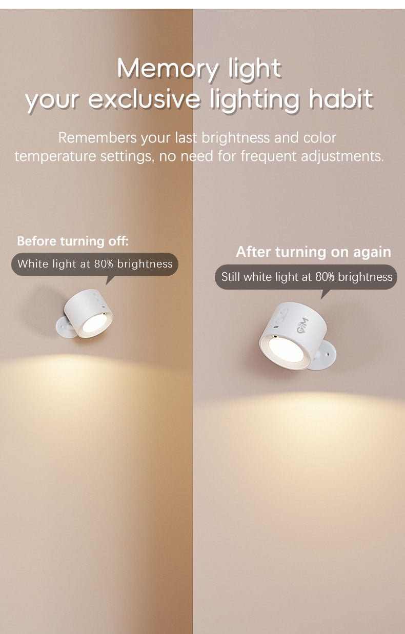 Projection wall light