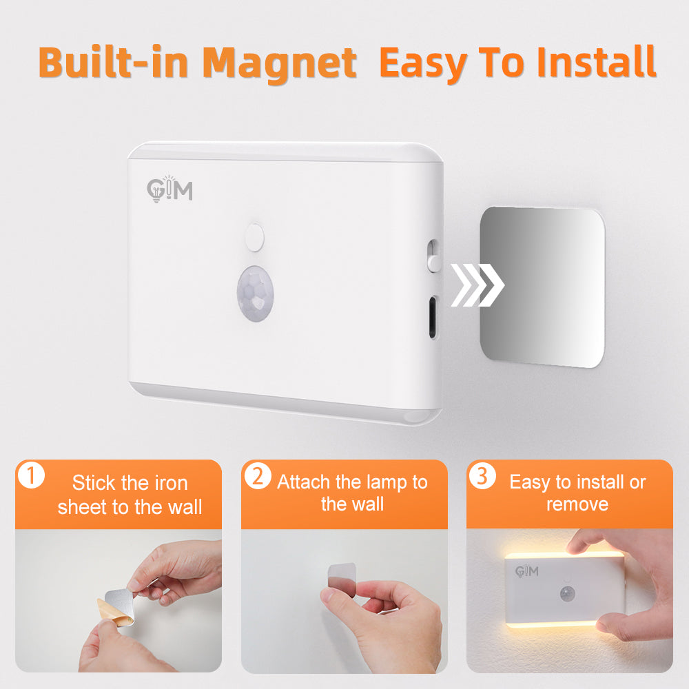 RGB Motion Sensor Night Light